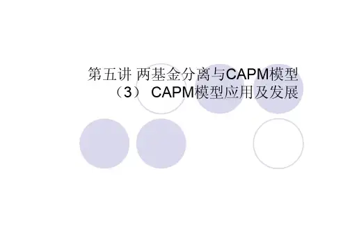 CAPM(2)