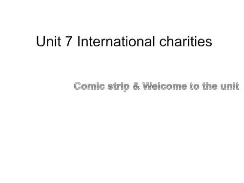 牛津译林英语8下Unit7Welcome to the unit(共34张PPT)