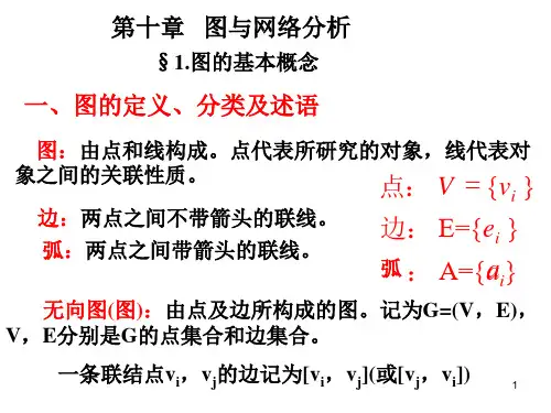 运筹学第六章图与网络分析1.