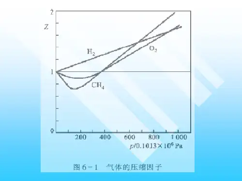 实际气体的性质及热力学一般关系式