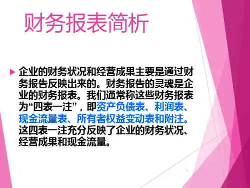 利润表分析PPT课件