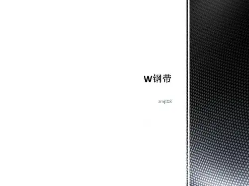 W钢带