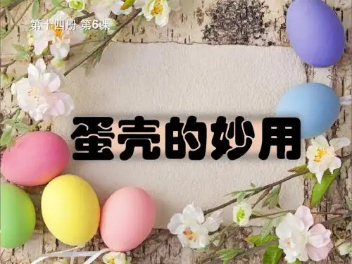 6 蛋壳的妙用