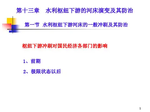 15 河床演变学(第十三章)