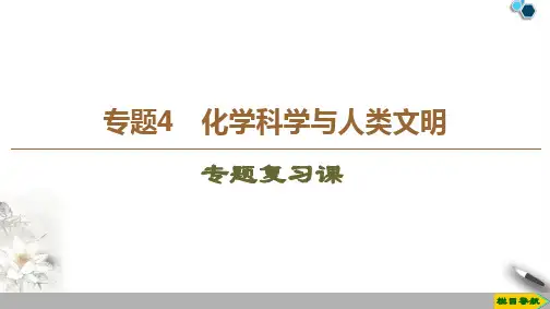 高中苏教版化学必修2 专题4  专题复习课课件PPT