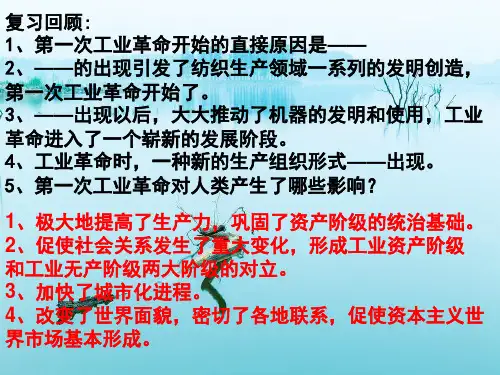 第二次工业革命PPT教学课件_1