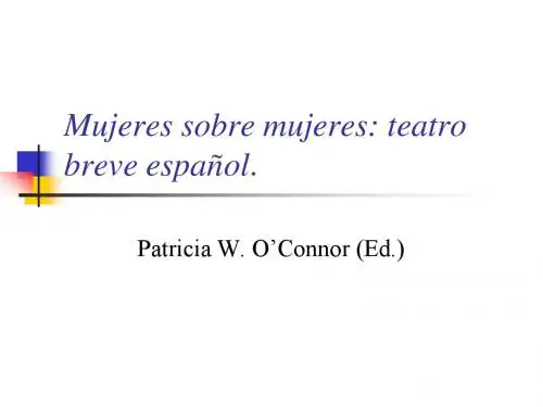 css-Mujeres sobre mujeres teatro breve espanol