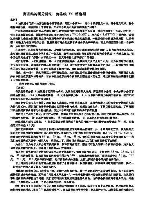 价格线和价格带分析