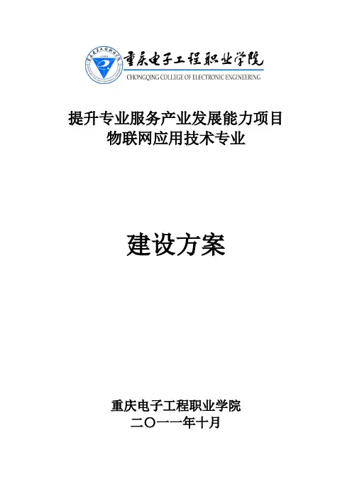 提升专业服务产业发展能力项目