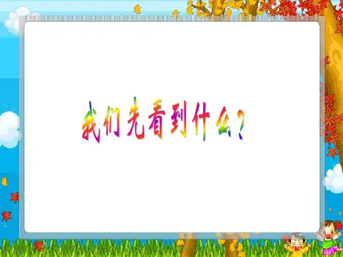 教科版科学三年级下册 【推荐】《我们先看到了根》课件