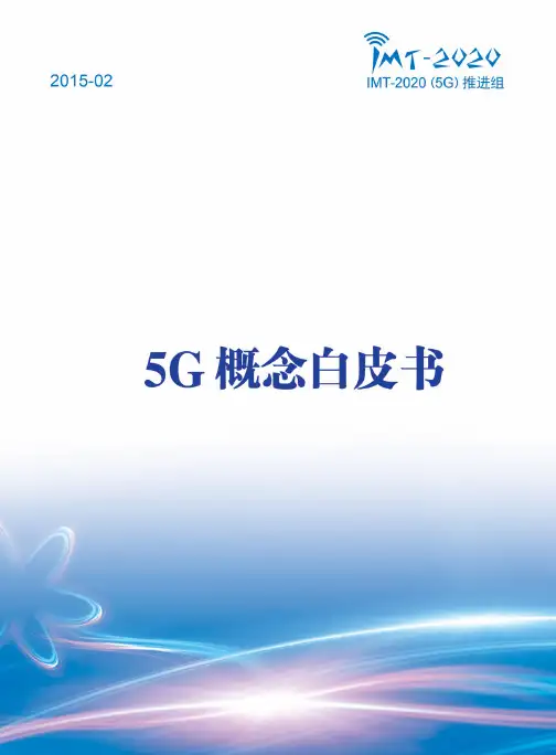 IMT-2020(5G)推进组-5G概念白皮书