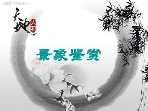 2013届高考复习(诗歌鉴赏)——景象形象