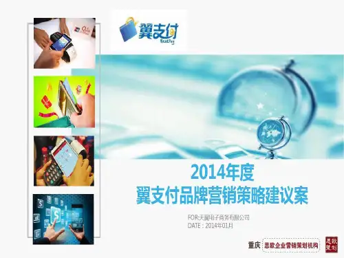 中国电信：翼支付2014品牌营销策略建议案-思欧策划201434页PPT
