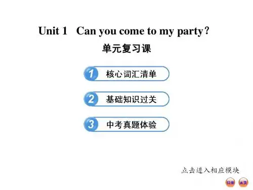 2013-2014学年鲁教版七年级下Unit1单元复习课课件