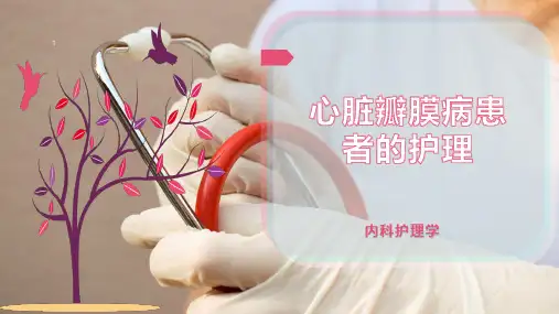 心脏瓣膜病患者的护理