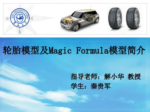 Magic Formula轮胎模型