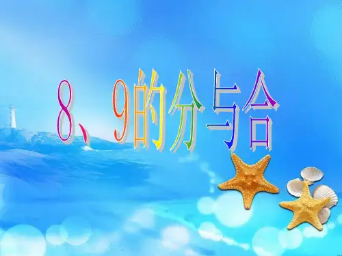8、9的分与合