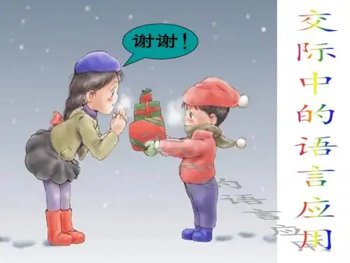 交际中的语言运用