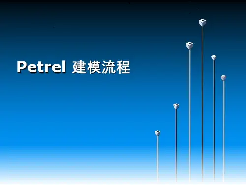Petrel 建模流程