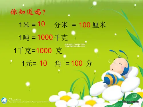 生活中的小数PPT