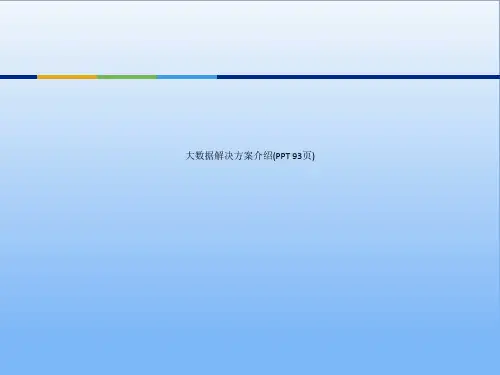 大数据解决方案介绍(PPT 93页)_7508