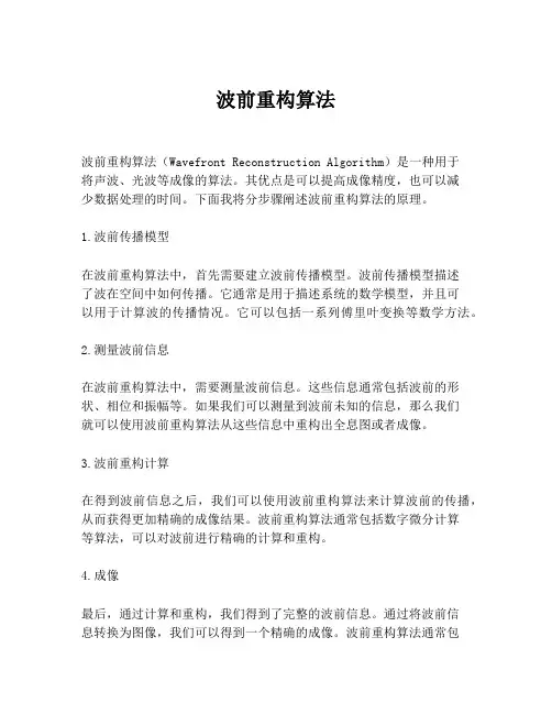 波前重构算法