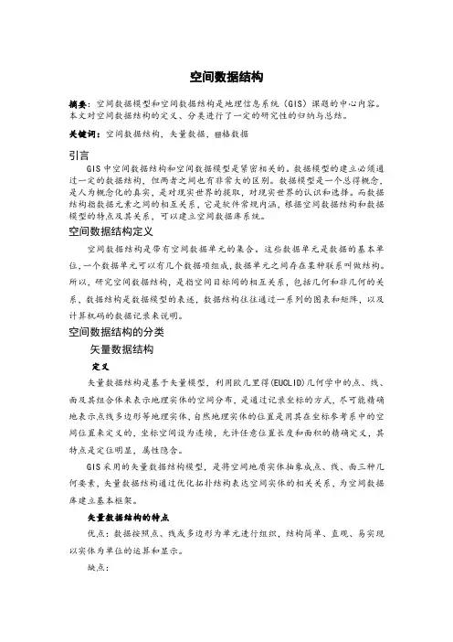空间数据结构
