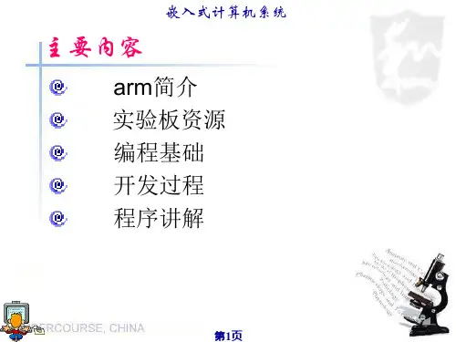 嵌入式计算机系统实验