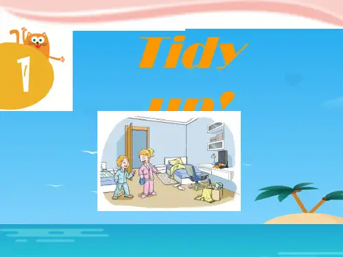 《Tidy up》PPT[优秀课件资料]