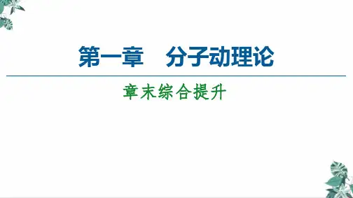 人教版高中物理史《分子动理论》课件