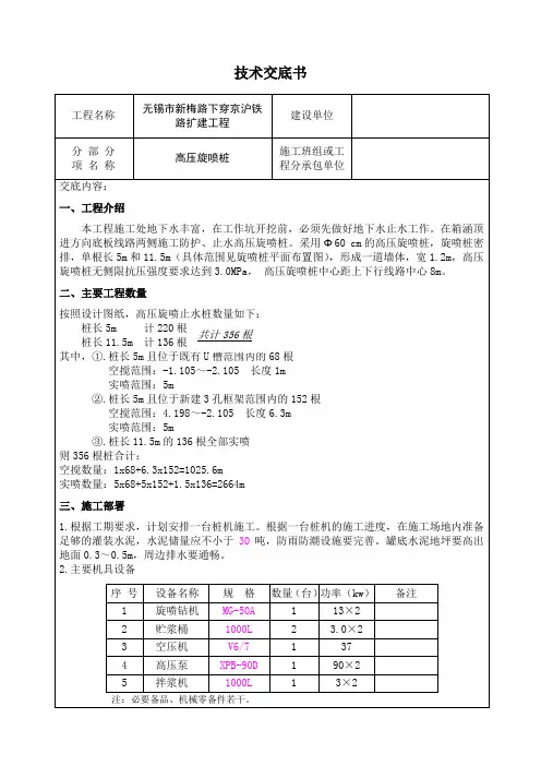 高压旋喷桩 3