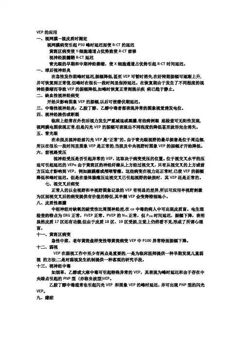 视觉电生理