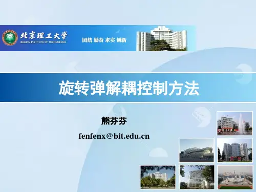 第7章旋转弹解耦控制方法资料