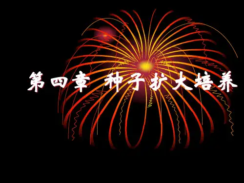 第四章  种子扩大培养