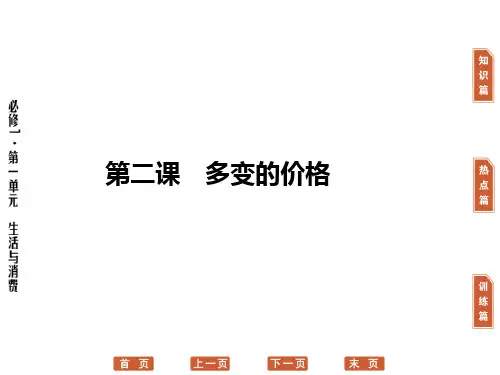 多变的价格ppt课件9 通用