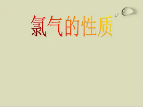 氯气的性质ppt课件下载19