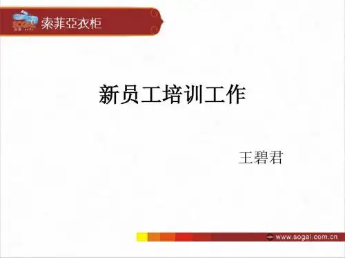 新员工培训工作
