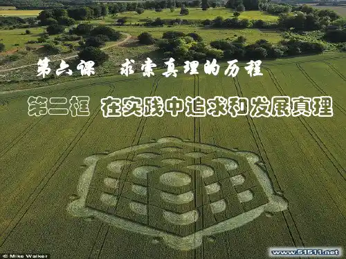 政治：262在实践中追求和发展真理精品课件人教实验必修4