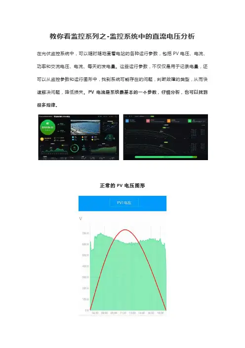 教你看监控系列之-监控系统中的直流电压分析