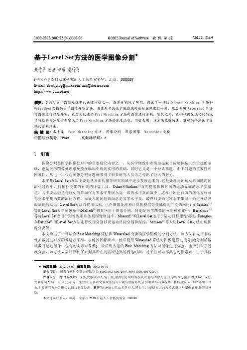 基于Level Set方法的医学图像分割
