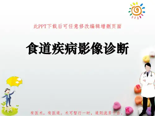 食道疾病影像诊断PPT成品