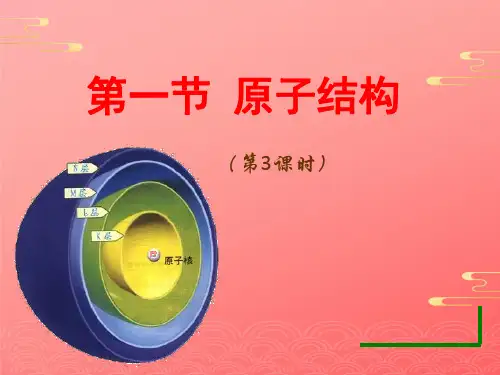 人教版化学选修三 原子结构课件PPT