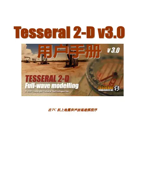 译文Tesseral 2-D 用户手册