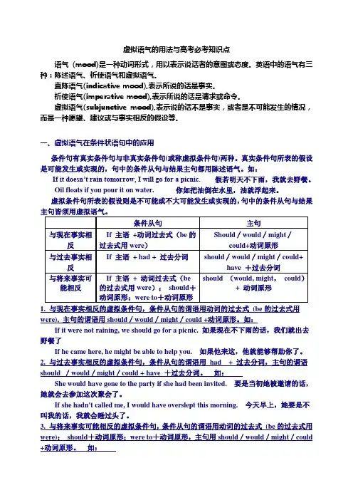 英语虚拟语气