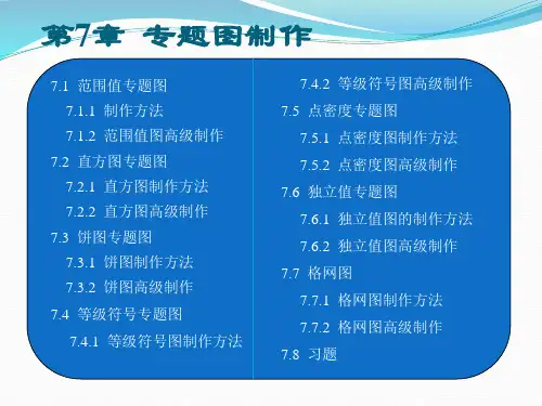MapInfo教程第7章-专题图制作
