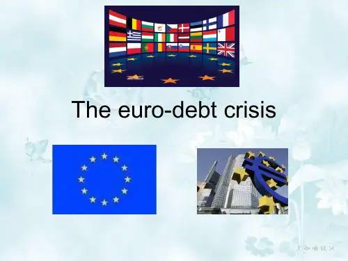 《经济学人》The Euro debt crisis