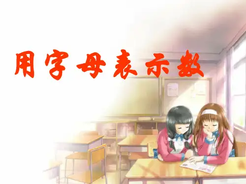 2.1用字母表示数.ppt2
