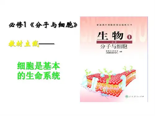 高一生物必修一第一节ppt共48页文档