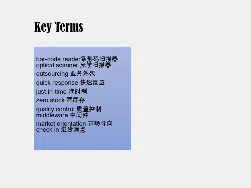 国际货代英语课件1.10