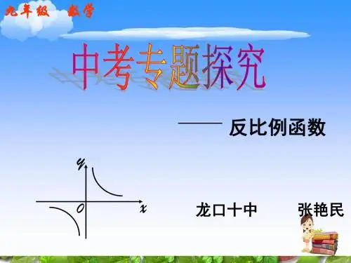 反比例函数 (1)